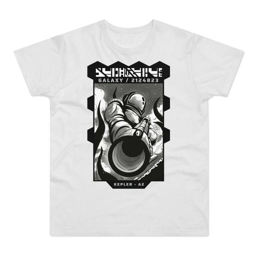 T-shirt med titlen: 'Resistance Is Futile.' | T-Shirt Med Tryk.