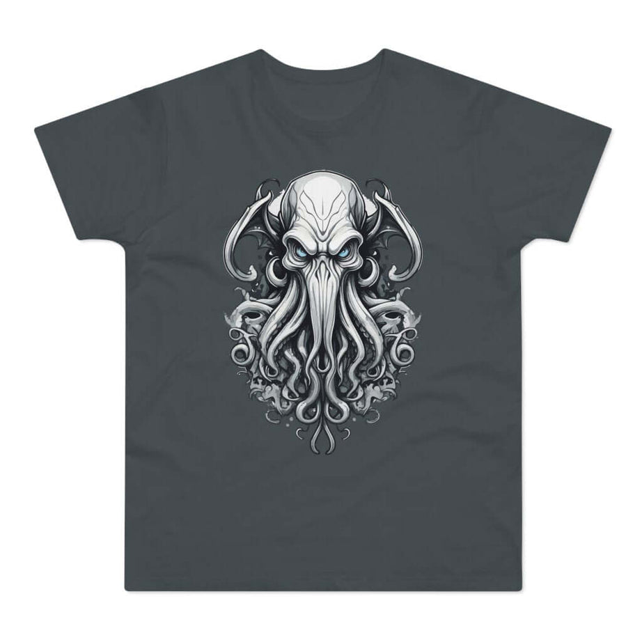 T-shirt med navnet: Cthulhu Taking Over Mental Control Of You | T-Shirt Med Tryk.