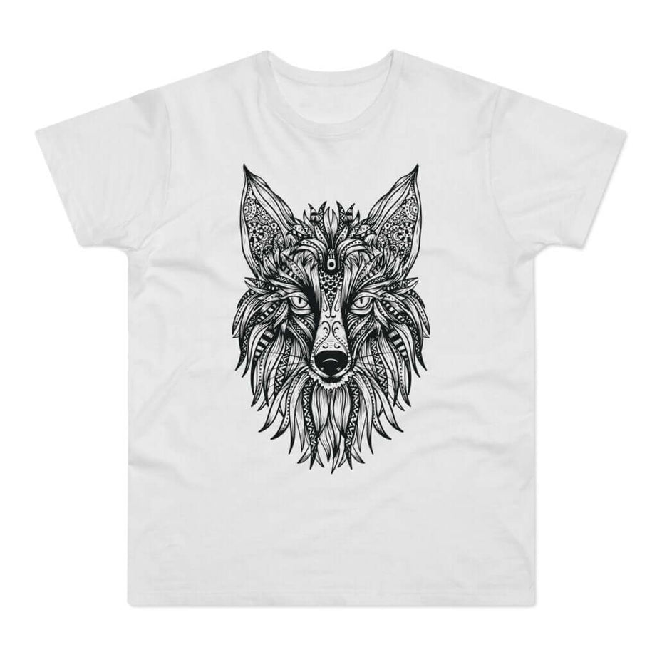 T-shirt med titlen: Foxrin, The Secret Masterspy Of The East | T-Shirt Med Tryk.