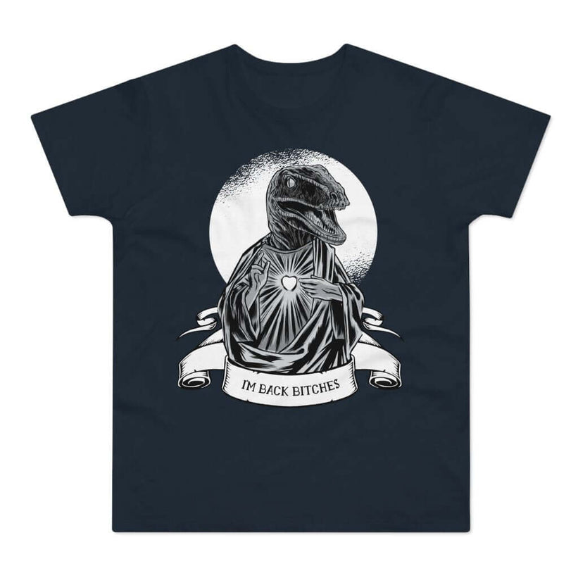 T-shirt med navnet: 'I'm Back, Bit*hes!' | T-Shirt Med Tryk.