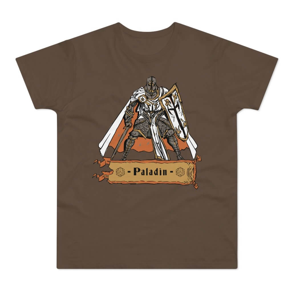 T-shirt med navnet: Choose Your Role, Adventurer! | T-Shirt Med Tryk.