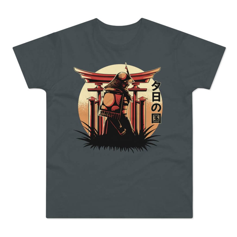 T-shirt med navnet: Focussing In The Temple Before The Battle | T-Shirt Med Tryk.