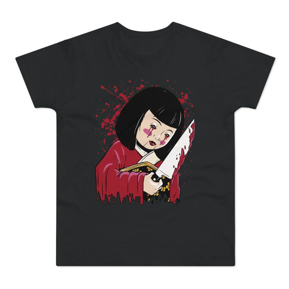 T-shirt med navnet: Asuka, The Bloody Doll | T-Shirt Med Tryk.