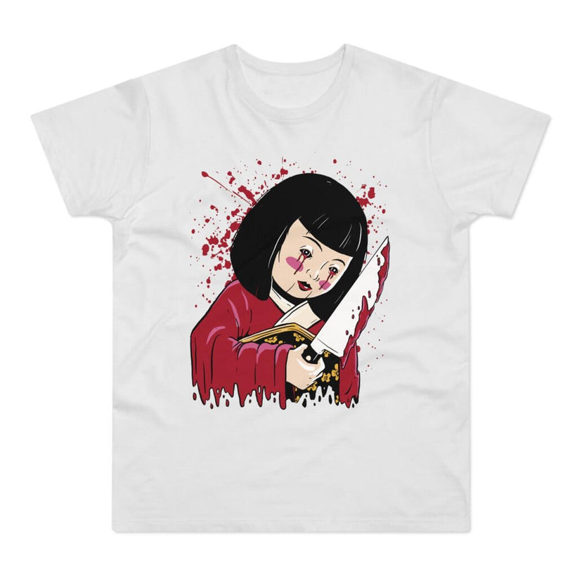 T-shirt med navnet: Asuka, The Bloody Doll | T-Shirt Med Tryk.