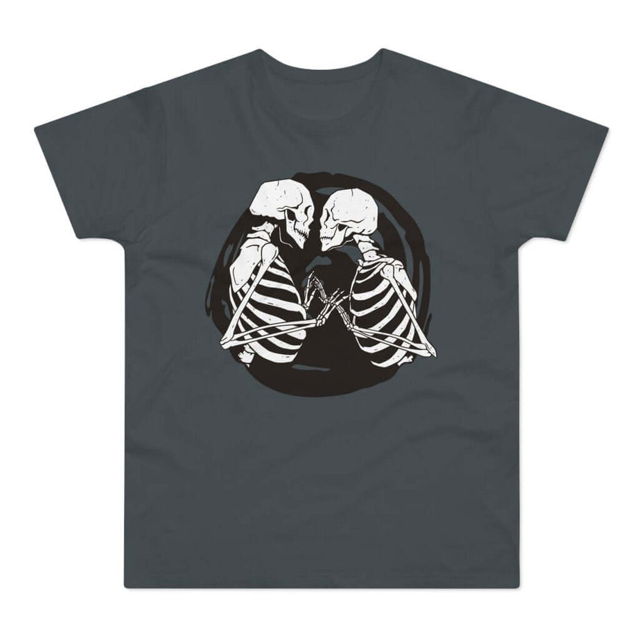 T-shirt med titlen: 'Til Death Do Us Part' | T-Shirt Med Tryk.