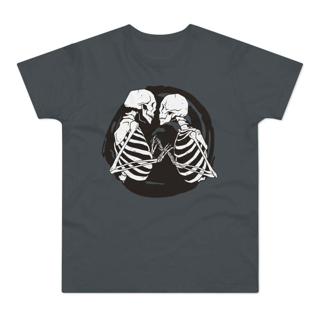 T-shirt med titlen: 'Til Death Do Us Part' | T-Shirt Med Tryk.