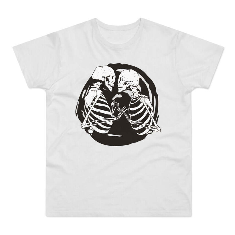 T-shirt med titlen: 'Til Death Do Us Part' | T-Shirt Med Tryk.
