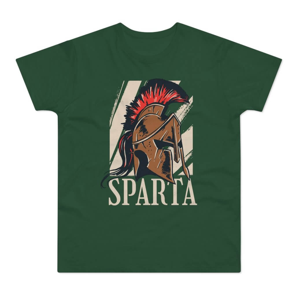 T-shirt med navnet: 'This... Is... Sparta!' | T-Shirt Med Tryk.