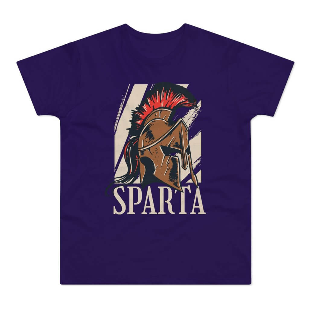 T-shirt med navnet: 'This... Is... Sparta!' | T-Shirt Med Tryk.