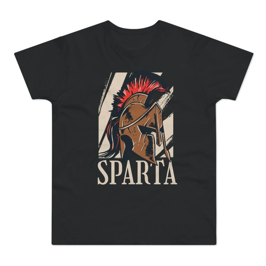 T-shirt med navnet: 'This... Is... Sparta!' | T-Shirt Med Tryk.