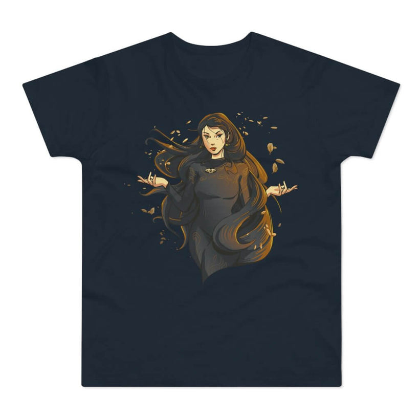 T-shirt med navnet: Freja, Witch Of The North | T-Shirt Med Tryk.